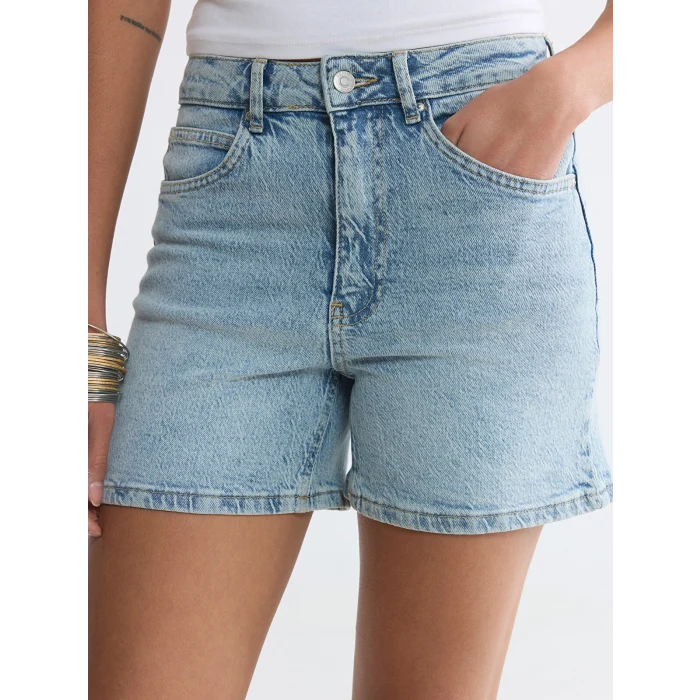 XSIDE Mavi Regular Fit Kadın Jean Şort