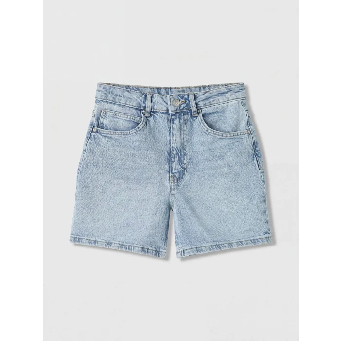 XSIDE Mavi Regular Fit Kadın Jean Şort