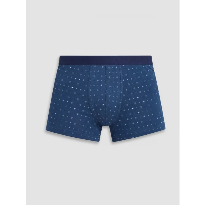 LC WAIKIKI Lacivert Relax Fit Pamuklu Esnek Erkek 3lü Boxer