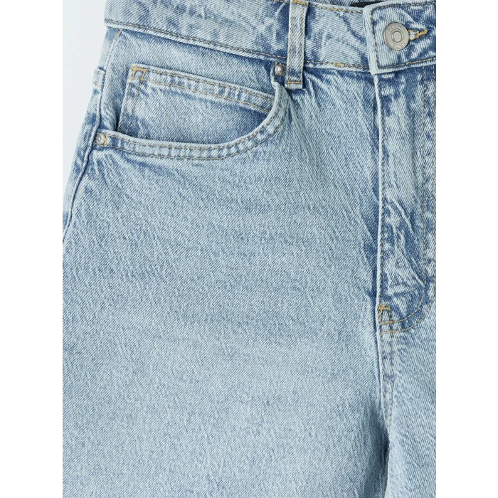 XSIDE Mavi Regular Fit Kadın Jean Şort