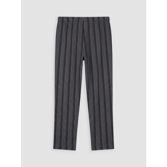 LC WAIKIKI Antrasit Regular Fit Erkek Pijama Takımı