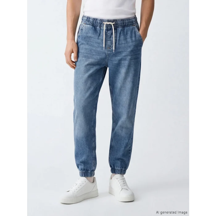 LCW Jeans İndigo Jogger Fit Erkek Jean Pantolon