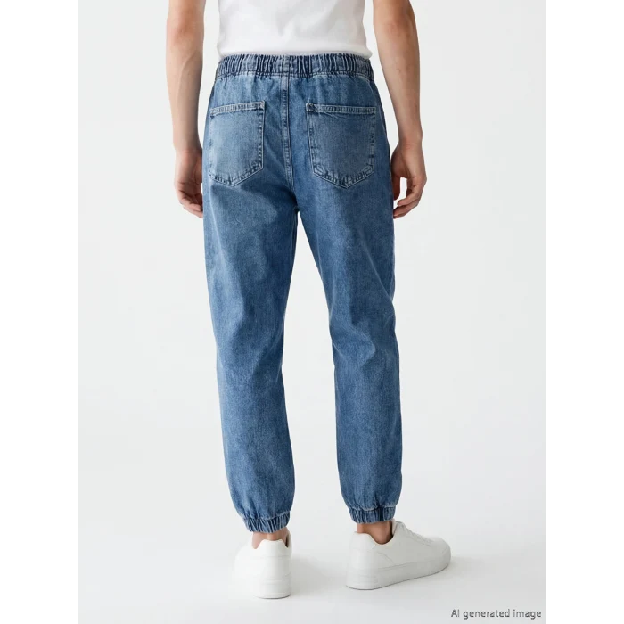 LCW Jeans İndigo Jogger Fit Erkek Jean Pantolon