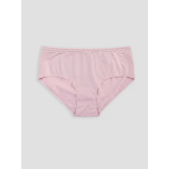 LCW DREAM Lila Düz Brazilian Külot 3lü