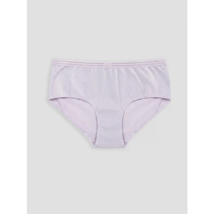 LCW DREAM Lila Düz Brazilian Külot 3lü