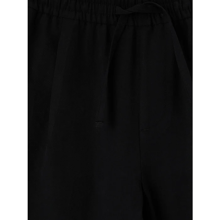 LCW Vision Siyah Regular Fit Keten Görünümlü Erkek Pantolon