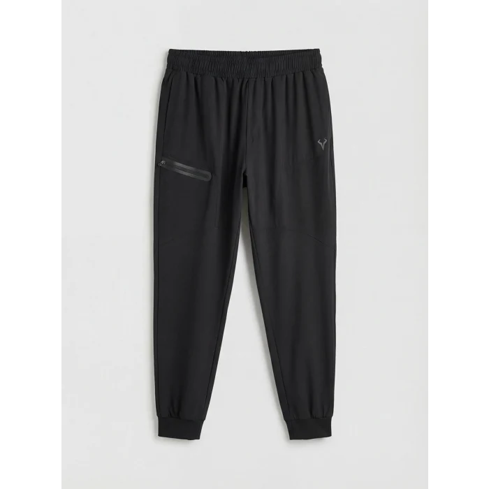XSIDE ACTIVE Siyah Loose Fit Erkek Jogger Eşofman Altı