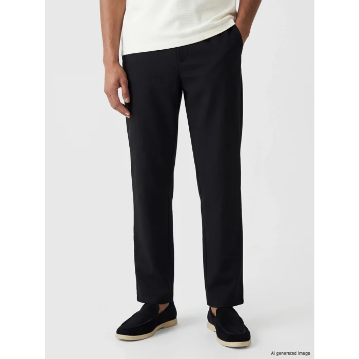 LCW Vision Siyah Regular Fit Erkek Pantolon