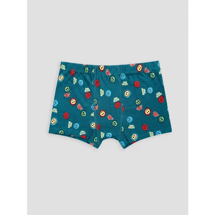 LCW Kids Petrol Erkek Çocuk Boxer 3lü