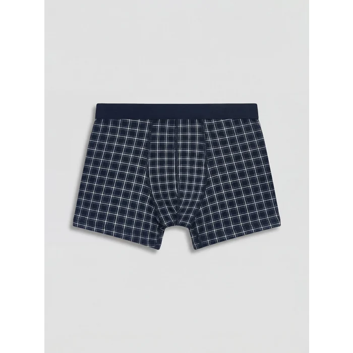 LC WAIKIKI Lacivert Pamuklu Esnek Erkek Boxer 3lü