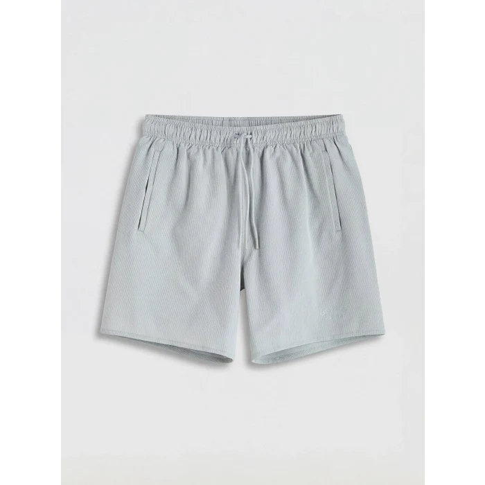 LCW SWIMWEAR Gri Kısa Boy Erkek Deniz Şortu