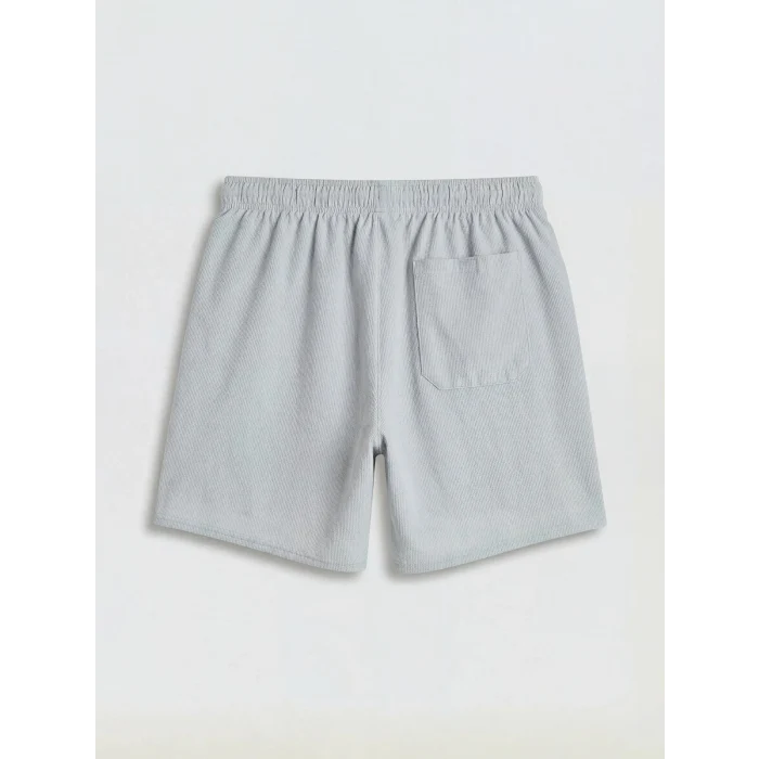 LCW SWIMWEAR Gri Kısa Boy Erkek Deniz Şortu