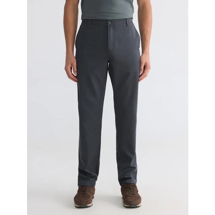 LCWAIKIKI Classic Antrasit Regular Fit Erkek Chino Pantolon