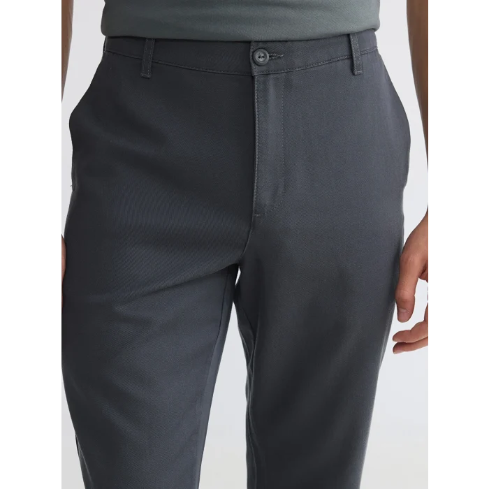 LCWAIKIKI Classic Antrasit Regular Fit Erkek Chino Pantolon