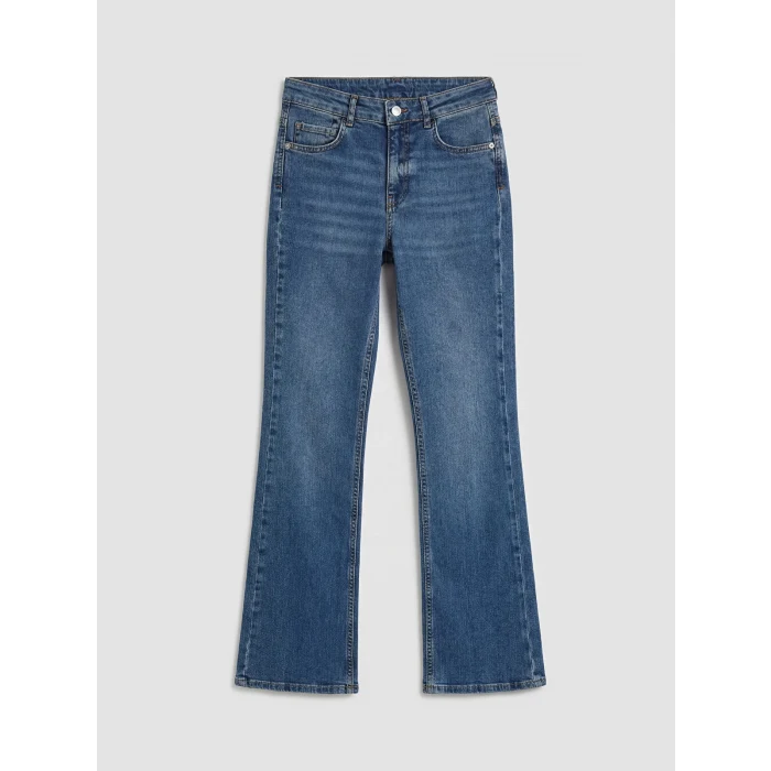 LCW Jeans İndigo Flare Kadın Jean Pantolon