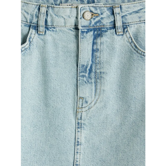 LCW Vision İndigo Regular Fit Mini Jean Etek
