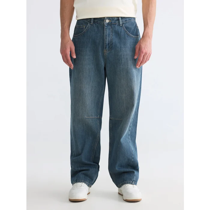 XSIDE İndigo 710 Loose Fit Erkek Jean Pantolon