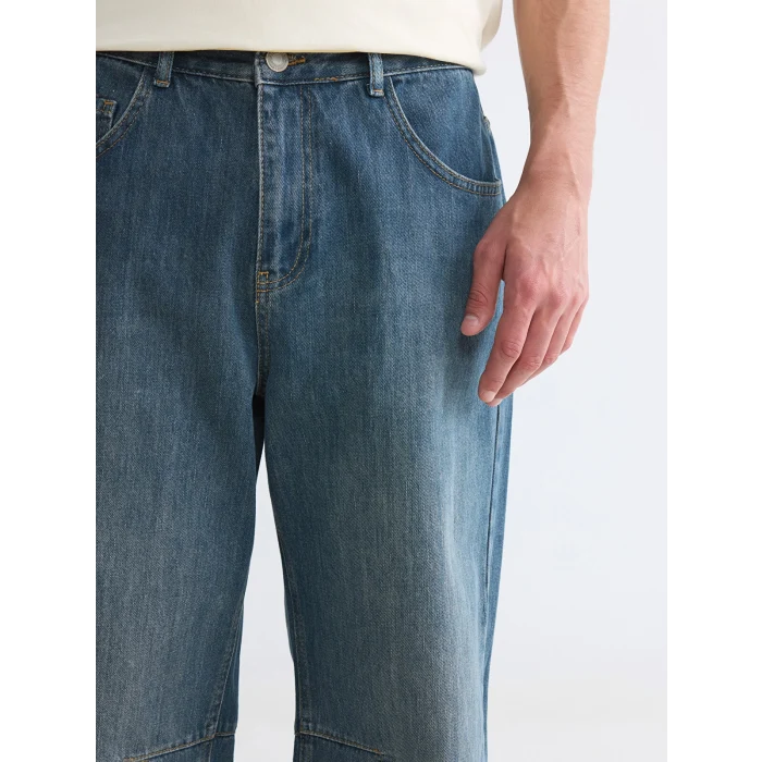 XSIDE İndigo 710 Loose Fit Erkek Jean Pantolon