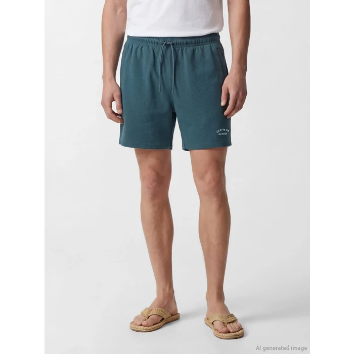 LCW SWIMWEAR Petrol Kısa Boy Erkek Deniz Şortu