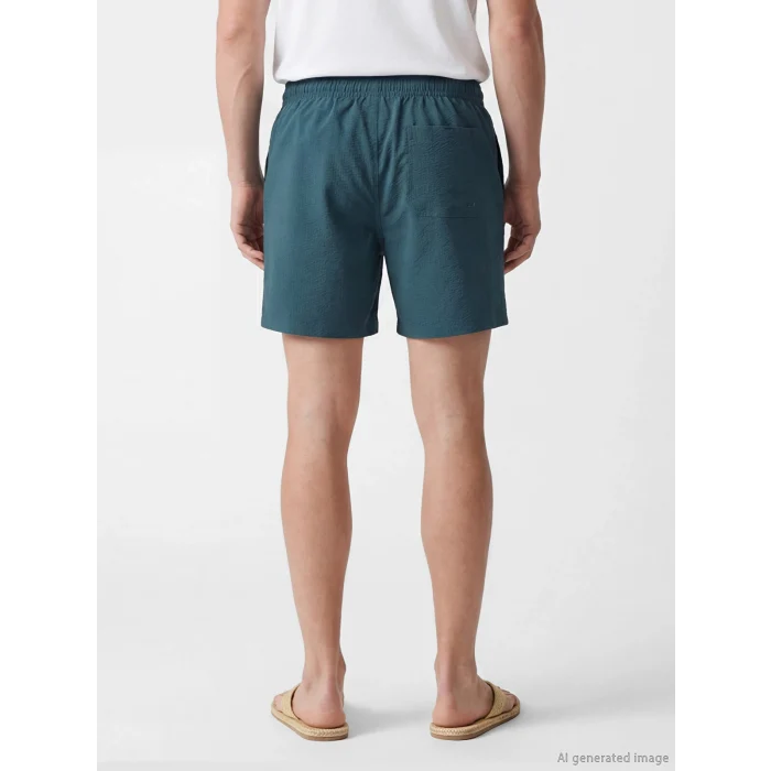 LCW SWIMWEAR Petrol Kısa Boy Erkek Deniz Şortu