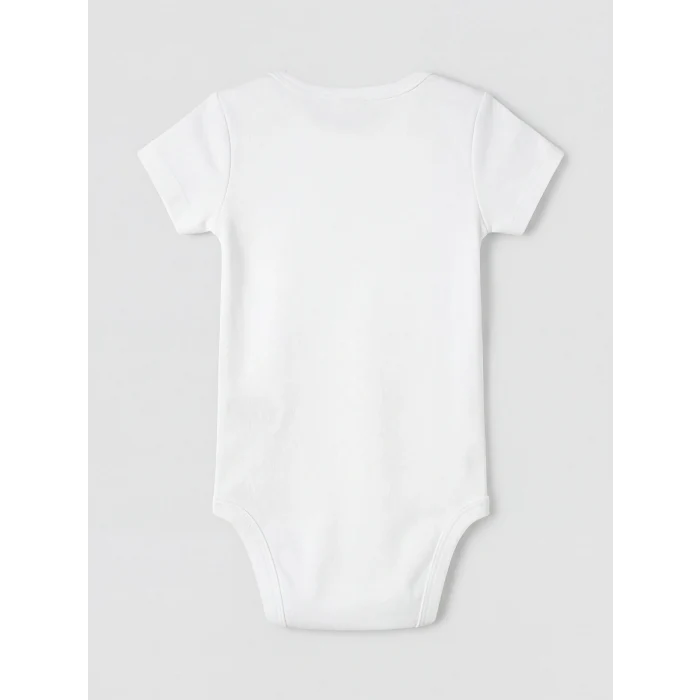 LCW baby Beyaz Erkek Bebek Çıtçıtlı Body 3lü