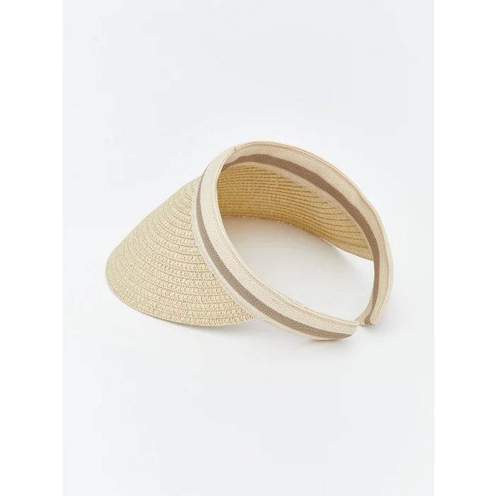 LCW ACCESSORIES Bej Kadın Vizör Şapka