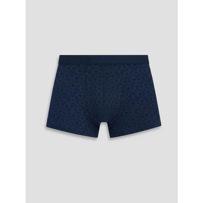 LC WAIKIKI Lacivert Beli Lastikli Erkek Boxer 3lü