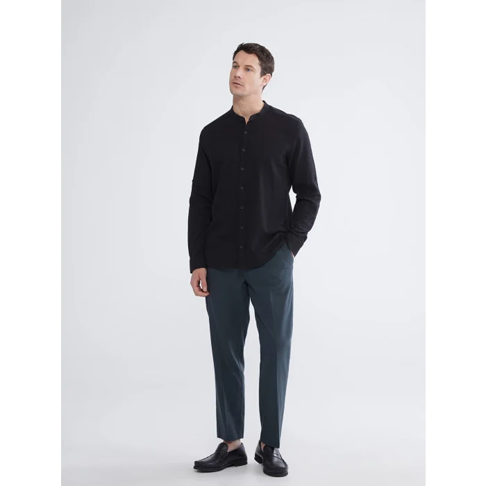 LCWAIKIKI Classic Antrasit Standart Kalıp Erkek Chino Pantolon