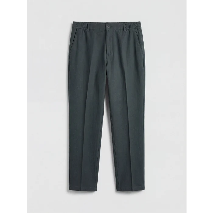 LCWAIKIKI Classic Antrasit Standart Kalıp Erkek Chino Pantolon