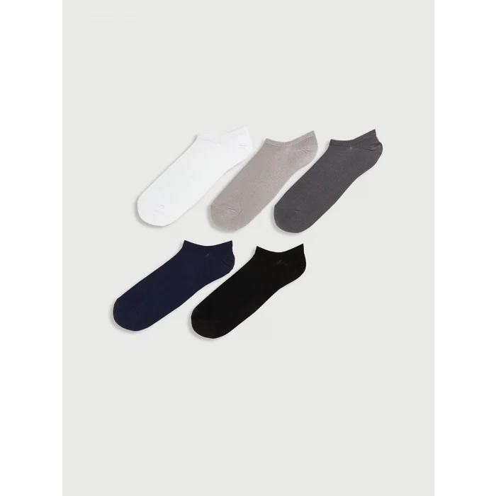 LCW ACCESSORIES Karışık Erkek Bambu Sneaker Çorap 5li