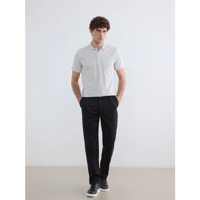 LCWAIKIKI Classic Siyah Regular Fit Erkek Chino Pantolon