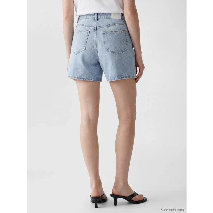 XSIDE Mavi Regular Fit Kadın Jean Şort
