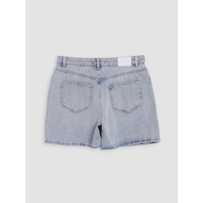 XSIDE Mavi Regular Fit Kadın Jean Şort