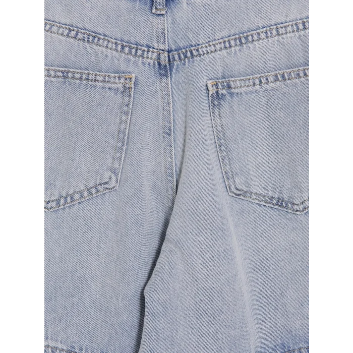 XSIDE Mavi Regular Fit Kadın Jean Şort
