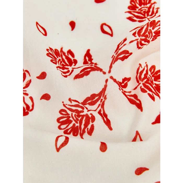 LCW ACCESSORIES Kırmızı Desenli Kadın Fular