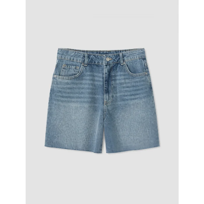 XSIDE Mavi Regular Fit Kadın Jean Şort