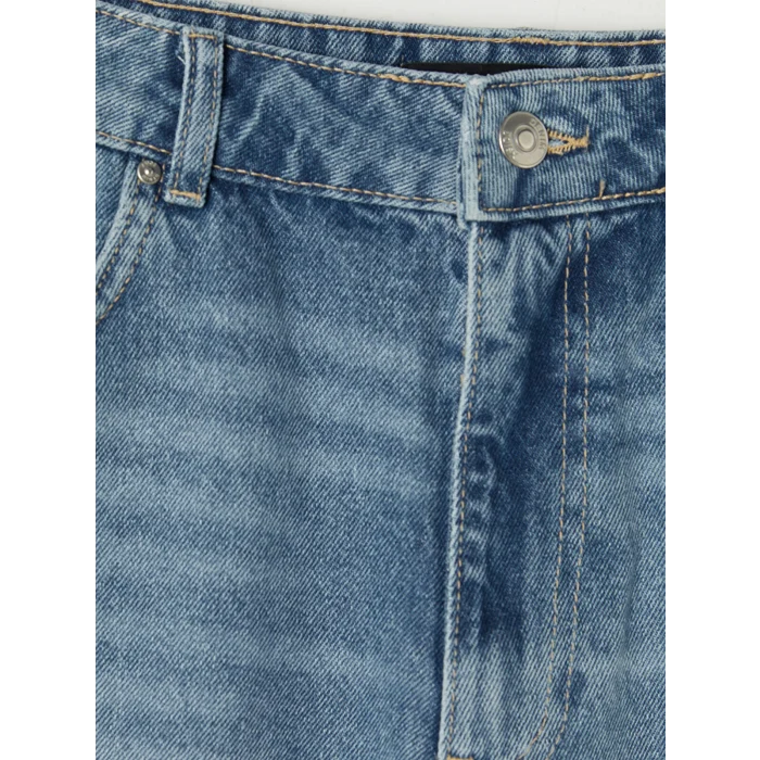 XSIDE Mavi Regular Fit Kadın Jean Şort