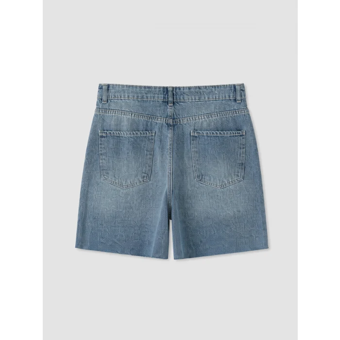 XSIDE Mavi Regular Fit Kadın Jean Şort