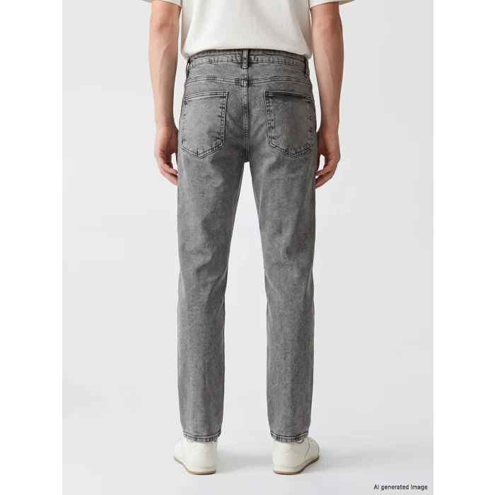 XSIDE Antrasit 710 Loose Fit Erkek Jean Pantolon