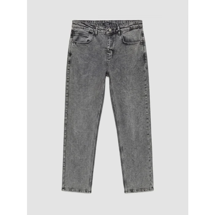 XSIDE Antrasit 710 Loose Fit Erkek Jean Pantolon