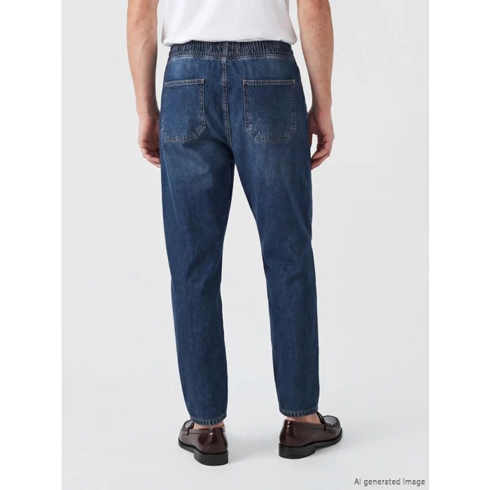 LCW Jeans Yeşil 710 Loose Fit Erkek Jean Pantolon