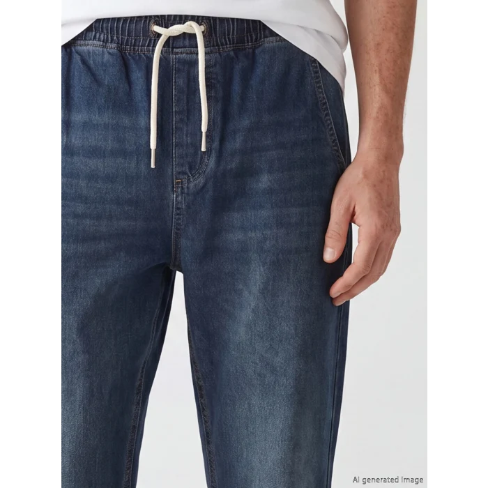 LCW Jeans Yeşil 710 Loose Fit Erkek Jean Pantolon