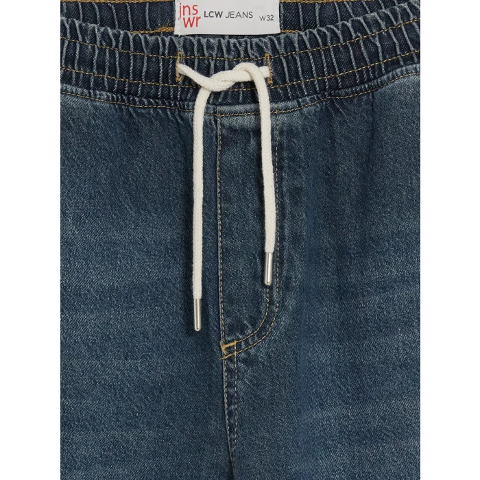 LCW Jeans Yeşil 710 Loose Fit Erkek Jean Pantolon