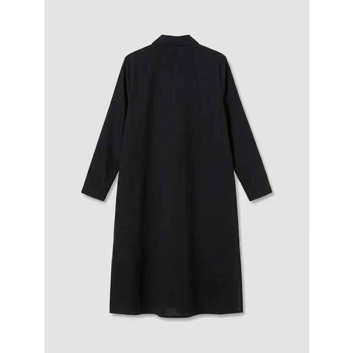 LCW Modest Siyah Kadın Gömlek Tunik