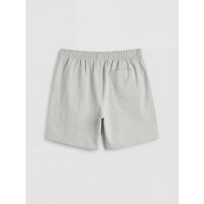 LCW SWIMWEAR Gri Kısa Boy Erkek Deniz Şortu