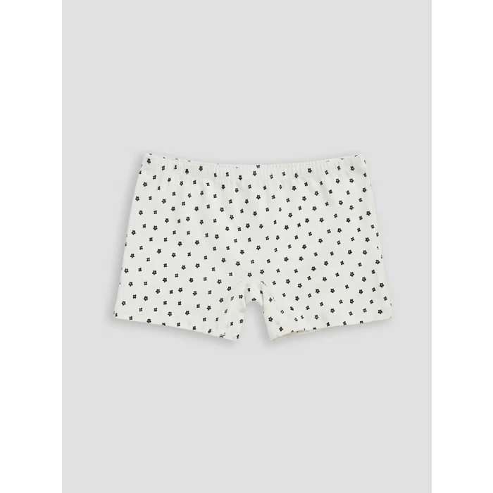 LCW Kids Ekru Kız Çocuk Boxer 3lü