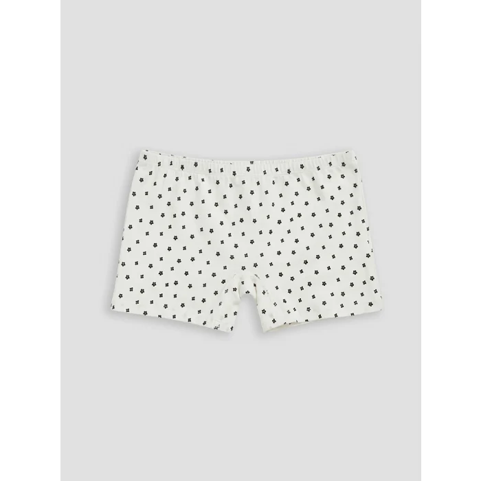LCW Kids Ekru Kız Çocuk Boxer 3lü