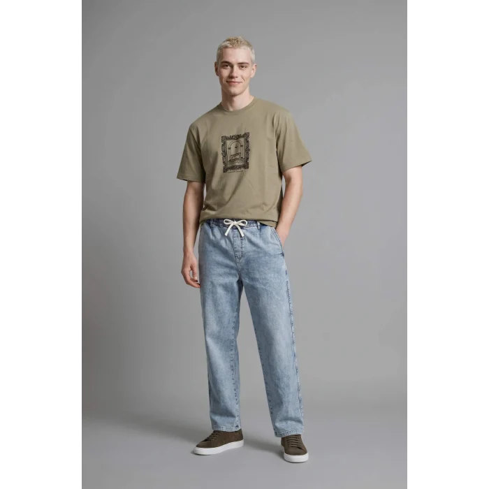Defacto H8394AXNM39 Mavi Wıde Leg Jean Pantolon