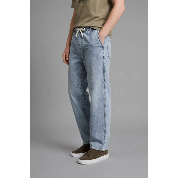 Defacto H8394AXNM39 Mavi Wıde Leg Jean Pantolon