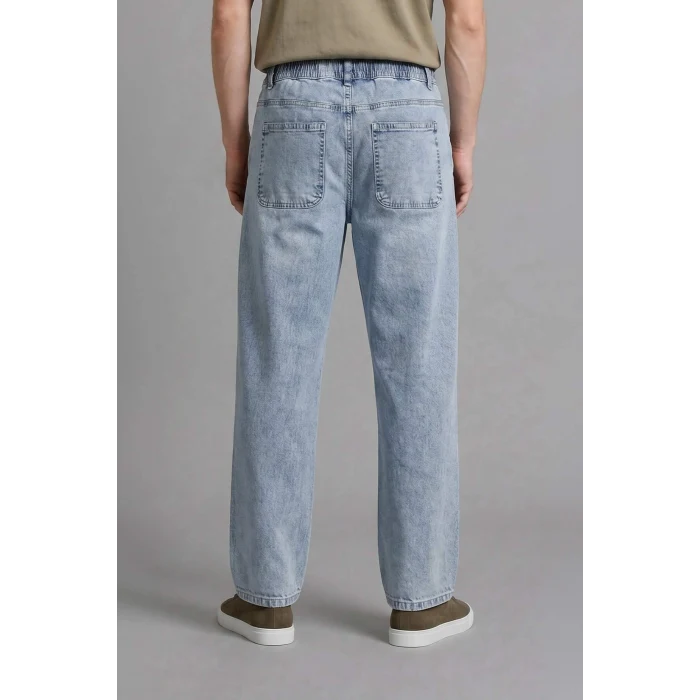Defacto H8394AXNM39 Mavi Wıde Leg Jean Pantolon